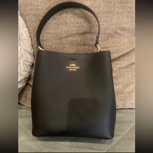 COACH 91122 Large town bucket bag / black